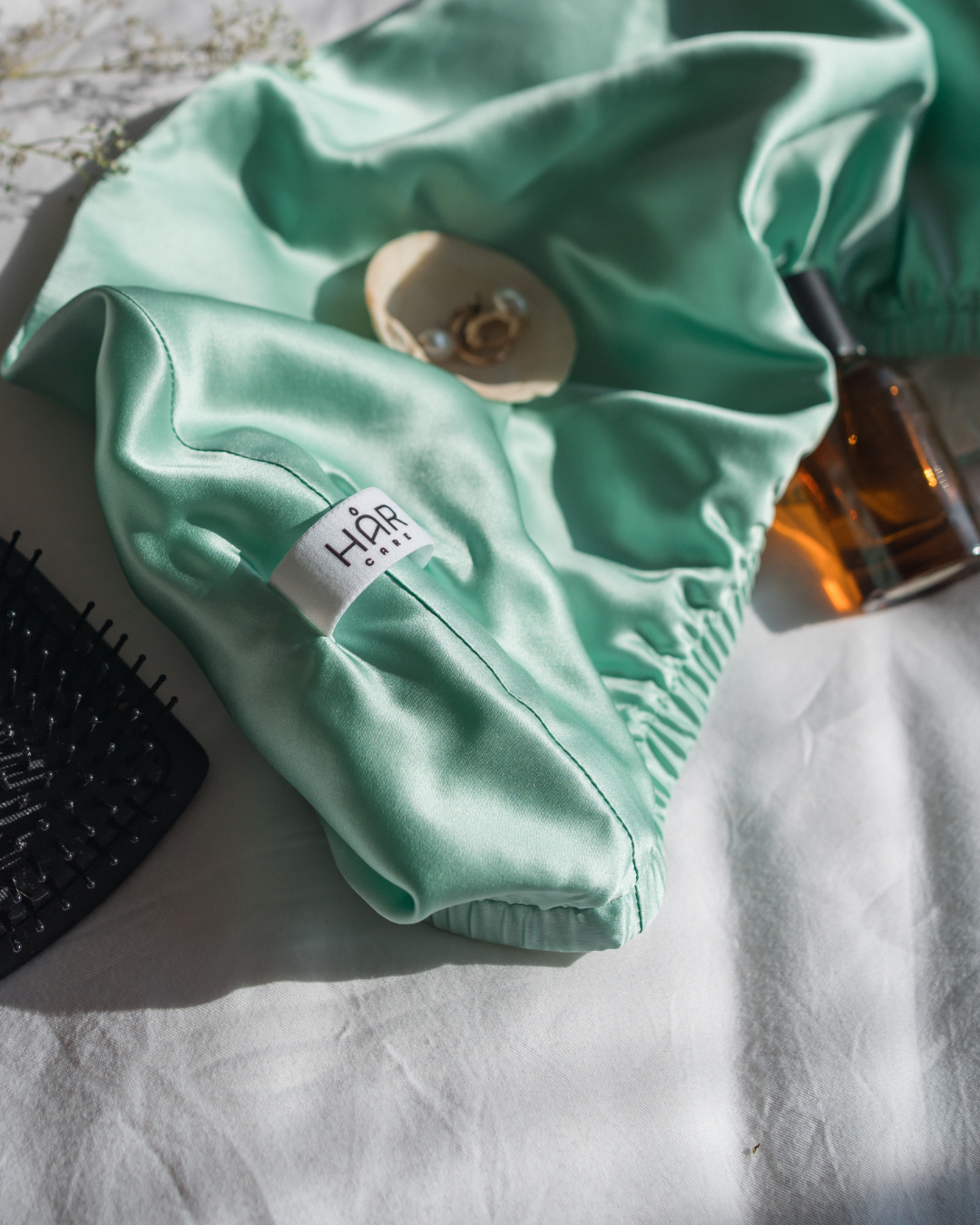 PREMIUM TURBAN MINT / WHITE