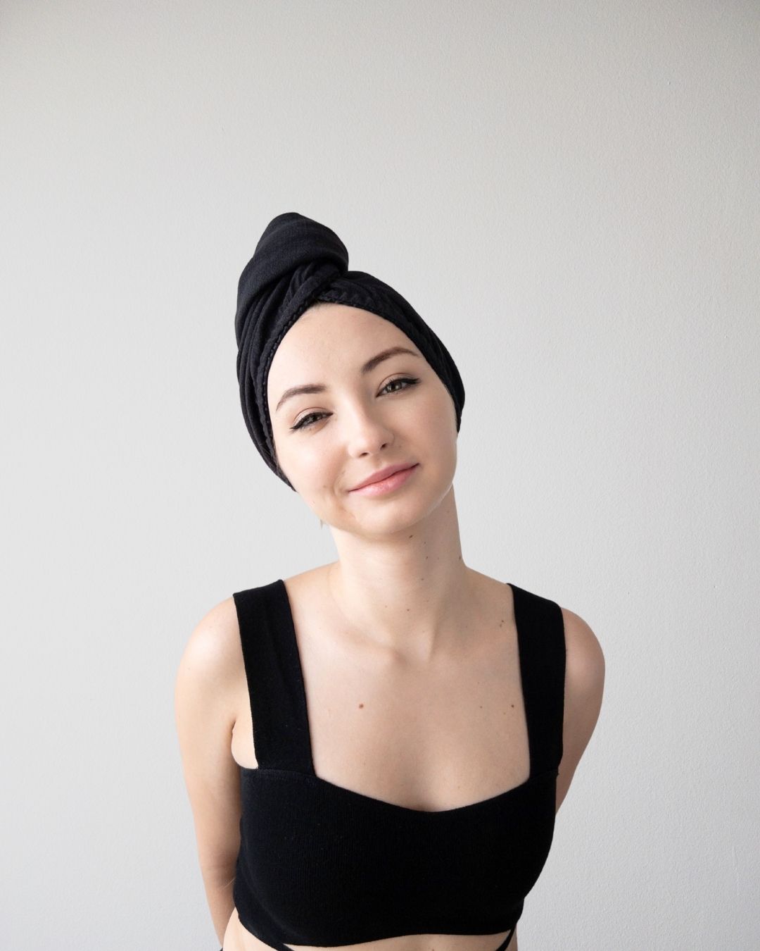 PREMIUM TURBAN BLACK / BLACK