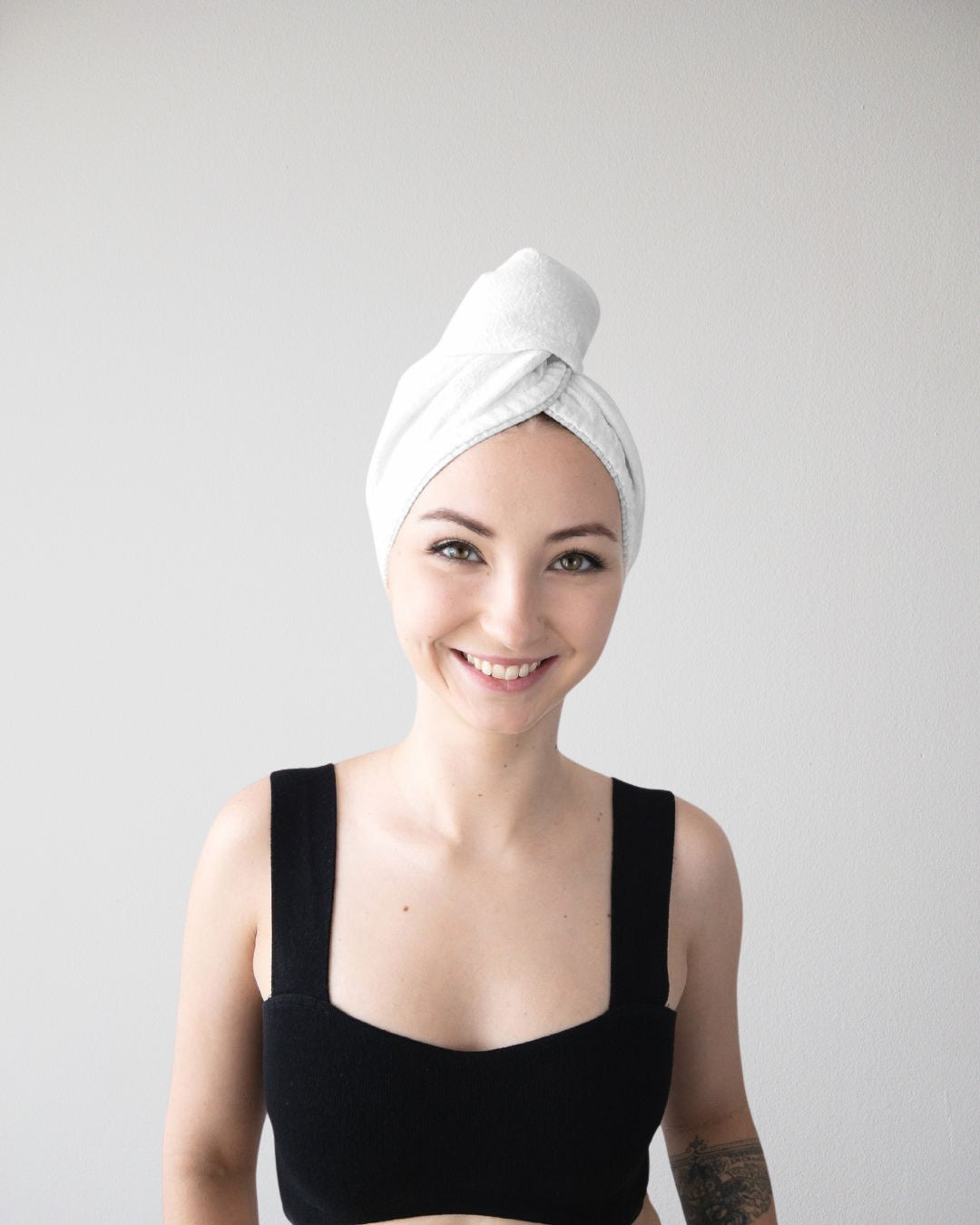 PREMIUM TURBAN WHITE / WHITE