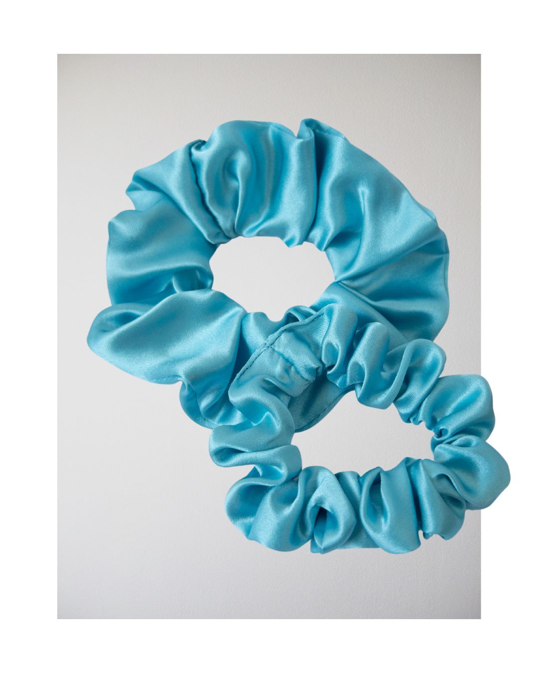 SILK SCRUNCHY BABY BLUE