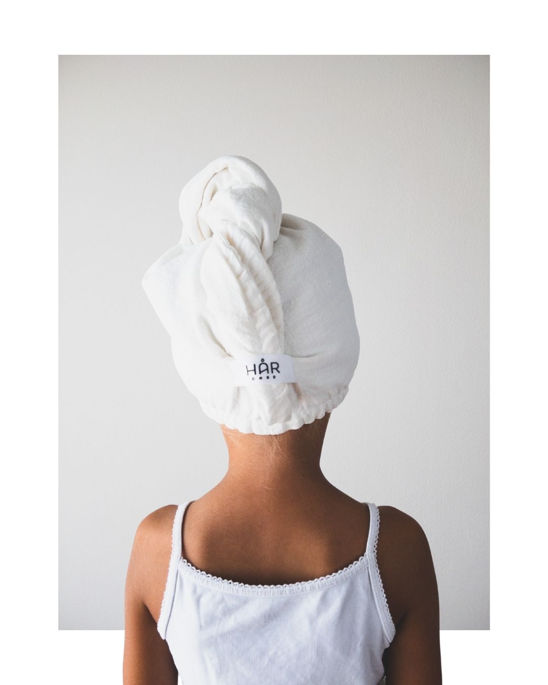 MINI PREMIUM TURBAN PEACH