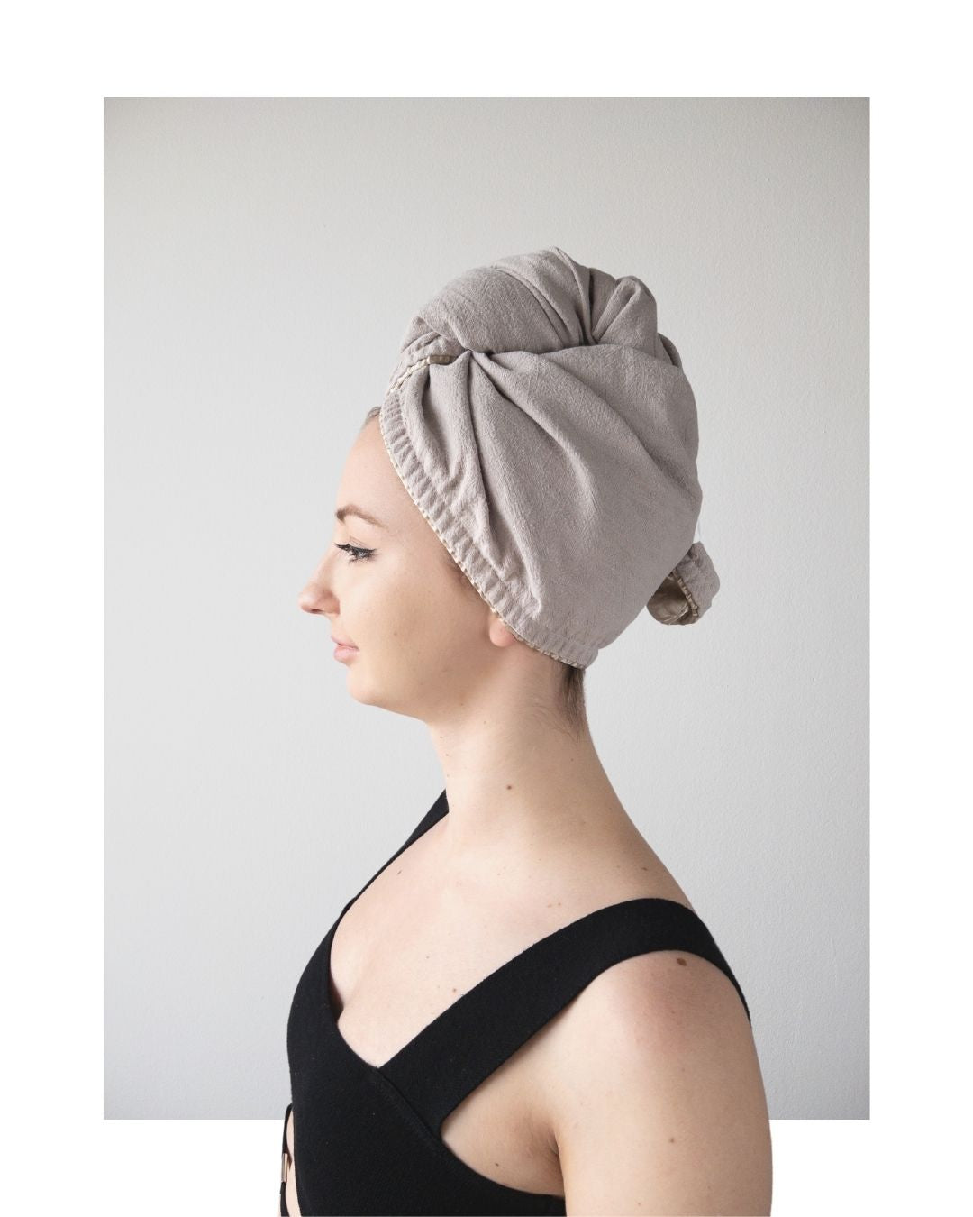 BASIC TURBAN NATUR