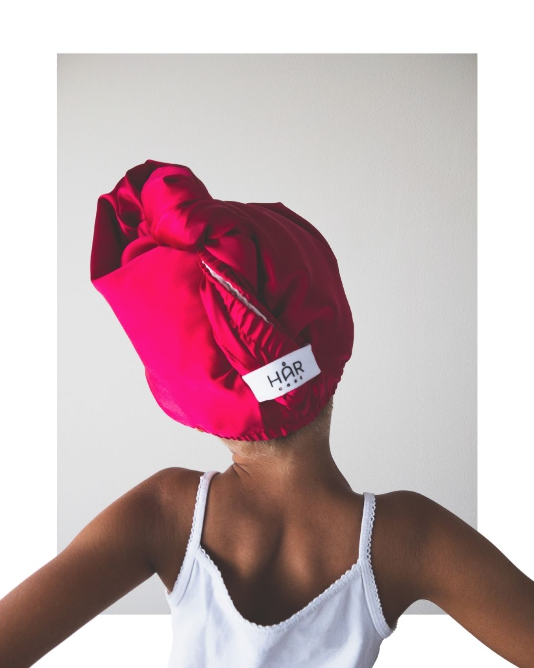 MINI PREMIUM TURBAN MAGENTA