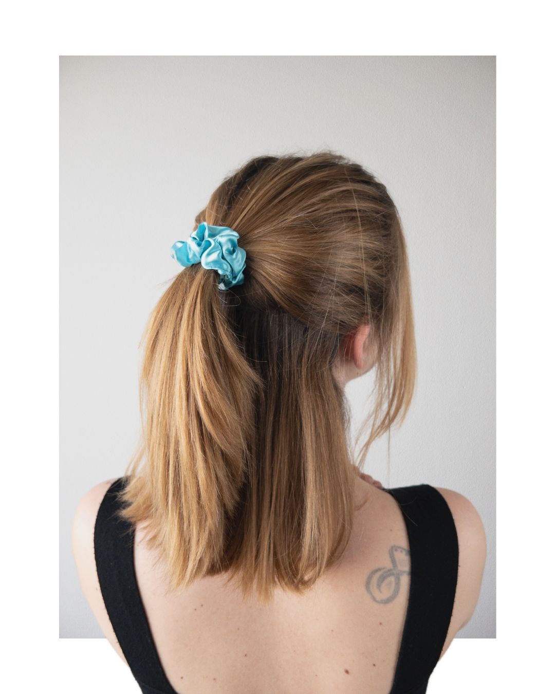 SILK SCRUNCHY BABY BLUE
