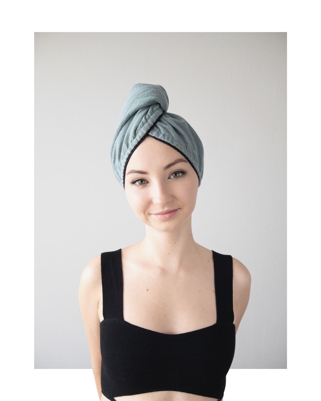 PREMIUM TURBAN BLACK / BLUE