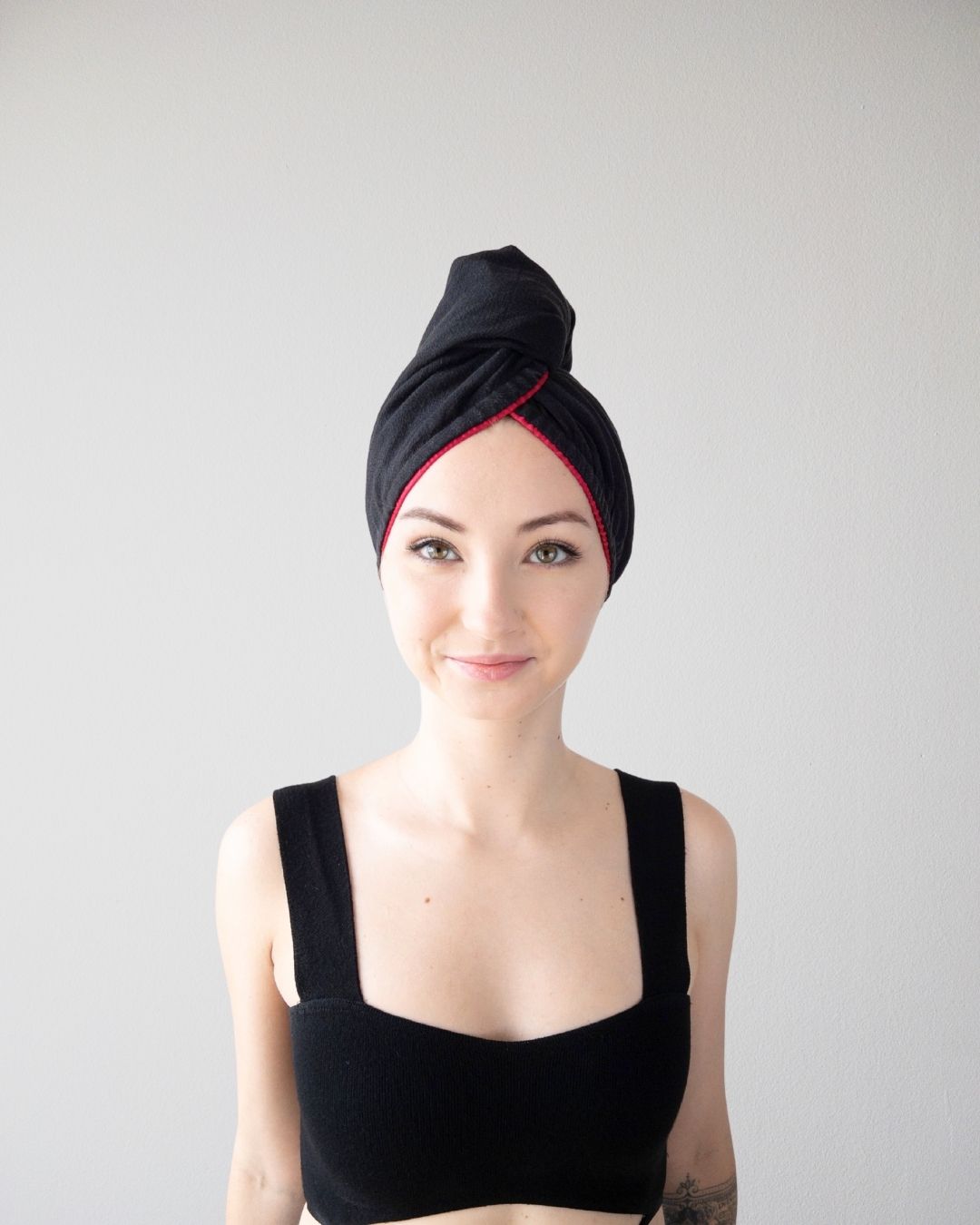 PREMIUM TURBAN MAGENTA / BLACK