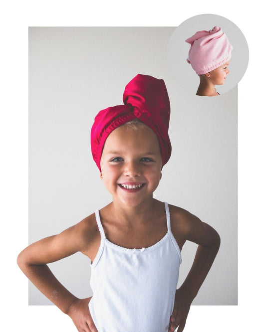 MINI PREMIUM TURBAN MAGENTA